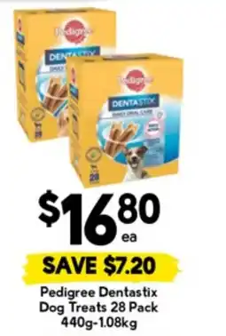Drakes Pedigree Dentastix Dog Treats offer