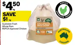 Woolworths Australian Fresh Whole Plain offer