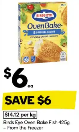 Woolworths Birds Eye Oven Bake Fish offer