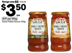 Woolworths Sacla Pasta Sauce offer