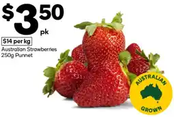 Woolworths Australian Strawberries offer