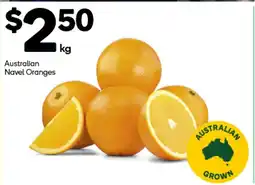 Woolworths Australian Navel Oranges offer