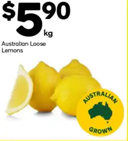 Woolworths Australian Loose Lemons offer