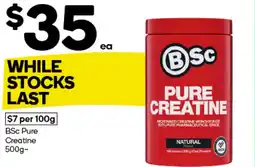 Woolworths BSc Pure Creatine offer