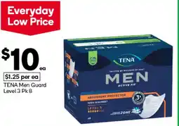 Woolworths TENA Men Guard Level 3 offer