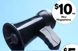 Woolworths Mini Megaphone offer