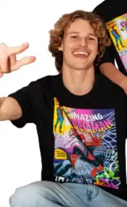 Woolworths Men's Spiderman Tee Sizes S-3XL offer
