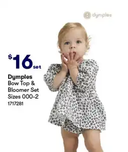 Woolworths Bloomer Set Sizes 000-2 offer