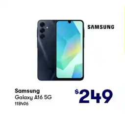 Woolworths Samsung Galaxy A16 5G offer