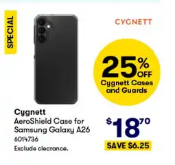 Woolworths Cygnett AeroShield Case for Samsung Galaxy A26 offer