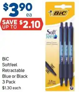 Foodland BiC Softfeel Retractable Blue or Black offer