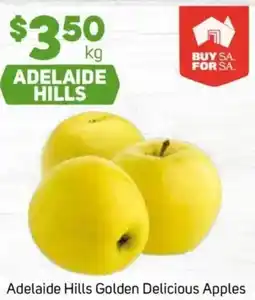 Foodland Adelaide Hills Golden Delicious Apples Topless Pineapple offer