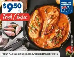 Foodland Fresh Australian Skinless Chicken Breast Fillets offer
