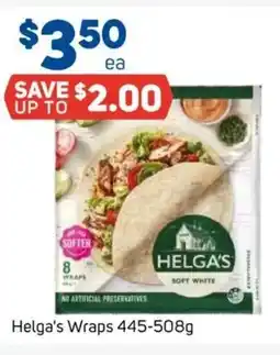 Foodland Helga's Wraps offer