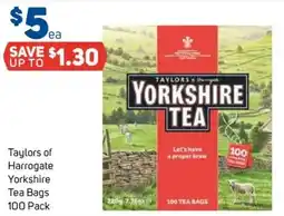 Foodland Taylors of Harrogate Yorkshire Tea Bags offer