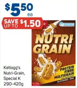 Foodland Kellogg's Nutri-Grain, Special K offer