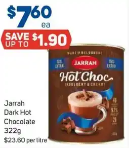 Foodland Jarrah Dark Hot Chocolate offer