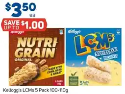 Foodland Kellogg's LCMS 5 Pack offer