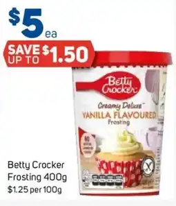 Foodland Betty Crocker Frosting offer