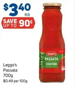 Foodland Leggo's Passata offer