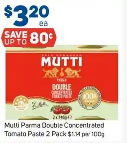 Foodland Mutti Parma Double Concentrated Tomato Paste offer