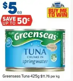 Foodland Greenseas Tuna offer