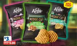Foodland Kettle Chips Ridge Cut offer