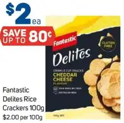 Foodland Fantastic Delites Rice Crackers offer