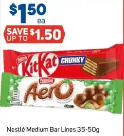 Foodland Nestlé Medium Bar Lines offer