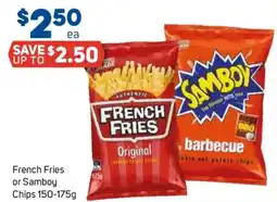 Foodland French Fries or Samboy Chips offer
