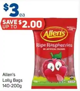 Foodland Allen's Lolly Bags offer