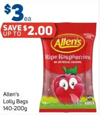 Foodland Allen's Lolly Bags offer