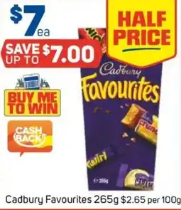 Foodland Cadbury Favourites offer