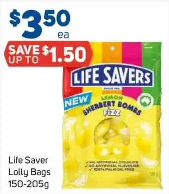 Foodland Life Saver Lolly Bags offer