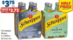 Foodland Schweppes Mixers offer