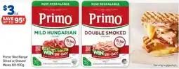 Foodland Primo 'Red Range' Sliced or Shaved Meats offer