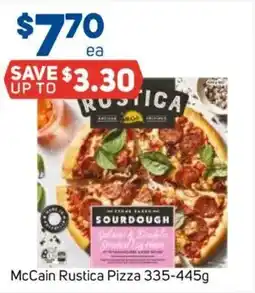 Foodland Mccain rustica pizza offer