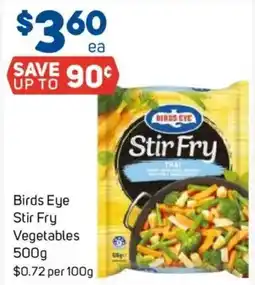 Foodland Birds eye stir fry vegetables offer