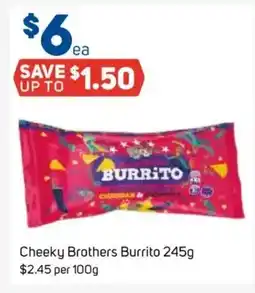 Foodland Cheeky brothers burrito offer