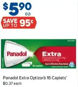 Foodland Panadol Extra Optizorb offer