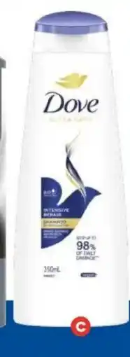 Foodland Dove shampoo & conditioner offer