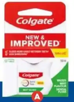 Foodland Colgate total mint waxed dental floss offer