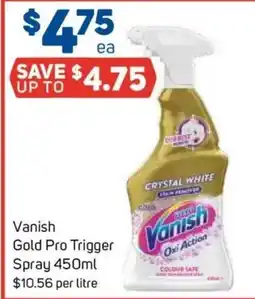 Foodland Vanish gold pro trigger spray offer