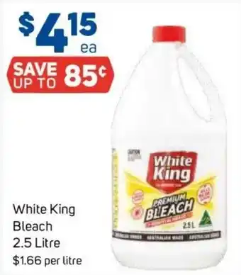 Foodland White king bleach offer