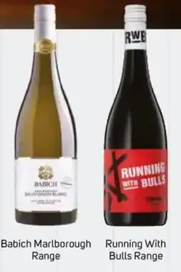 Foodland Babich marlborough range running with bulls range offer