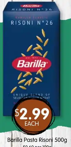 Spudshed Barilla pasta risoni offer