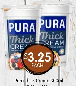 Spudshed Pura thick cream offer