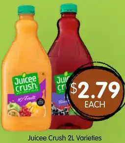 Spudshed Juicee crush varieties offer