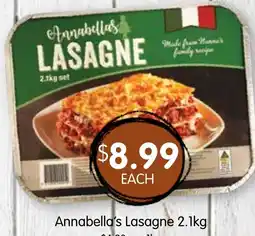 Spudshed Annabella's lasagne offer