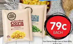 Spudshed Four farms frozen corn or peas offer